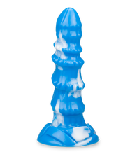 Load image into Gallery viewer, Saugnapf-Dildo Weißer Tiger