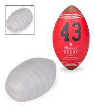 Load image into Gallery viewer, Set aus 6 Masturbationseiern Rugby Lover