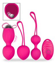 Load image into Gallery viewer, Sextoy-Paket mit Liebeskugeln und Funkfernbedienung