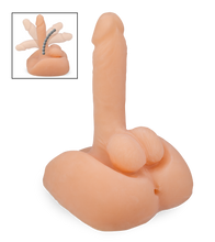 Load image into Gallery viewer, Silikondildo mit Innenskelett