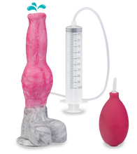 Load image into Gallery viewer, Spritzdildo mit Saugnapf Dobermann