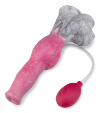 Load image into Gallery viewer, Spritzdildo mit Saugnapf Dobermann