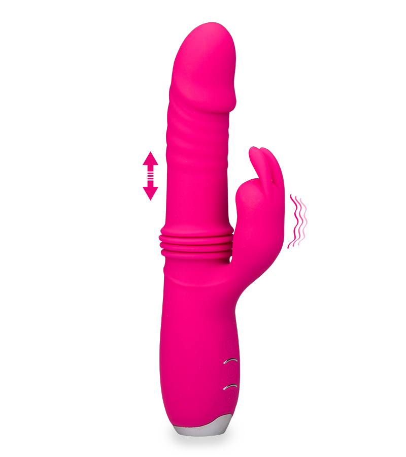 Stoß-Rabbit mit 12 Vibrationsmodi