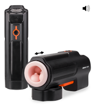 Load image into Gallery viewer, Stoßmasturbator mit Audiofunktion Turbo Gun