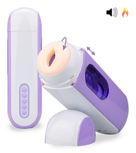 Load image into Gallery viewer, Stoßmasturbator mit Bluetooth Beatbox