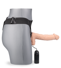 Load image into Gallery viewer, Strapon-Vibrator in XL Landon 23 cm