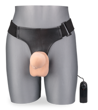 Load image into Gallery viewer, Strapon-Vibrator in XL Landon 23 cm