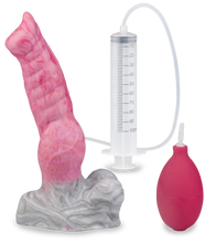 Load image into Gallery viewer, Tier-Spritzdildo mit Saugnapf Wolf