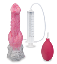 Load image into Gallery viewer, Tier-Spritzdildo mit Saugnapf Wolf