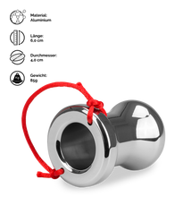Load image into Gallery viewer, Tunnel-Plug mit Rückholschnur