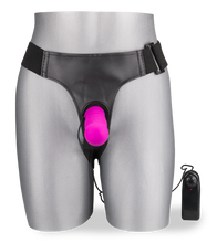 Load image into Gallery viewer, Umschnall-Dildo mit Vibration für G-Punkt-Stimulation