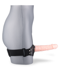 Load image into Gallery viewer, Umschnalldildo mit Bein-Harness