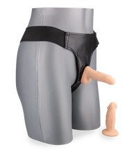 Load image into Gallery viewer, Umschnaller mit zwei kleinen Analdildos