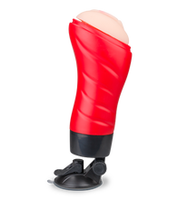 Load image into Gallery viewer, Vagina-Masturbator mit Gelenk-Saugfuß, 12 Vibrationsmodi