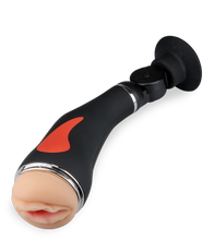 Load image into Gallery viewer, Vagina-Masturbator mit Vibrationsfunktion und Saugfuß