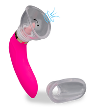 Load image into Gallery viewer, Vagina-Pumpe mit Cunnilingus-Effekt, 2 Aufsätze