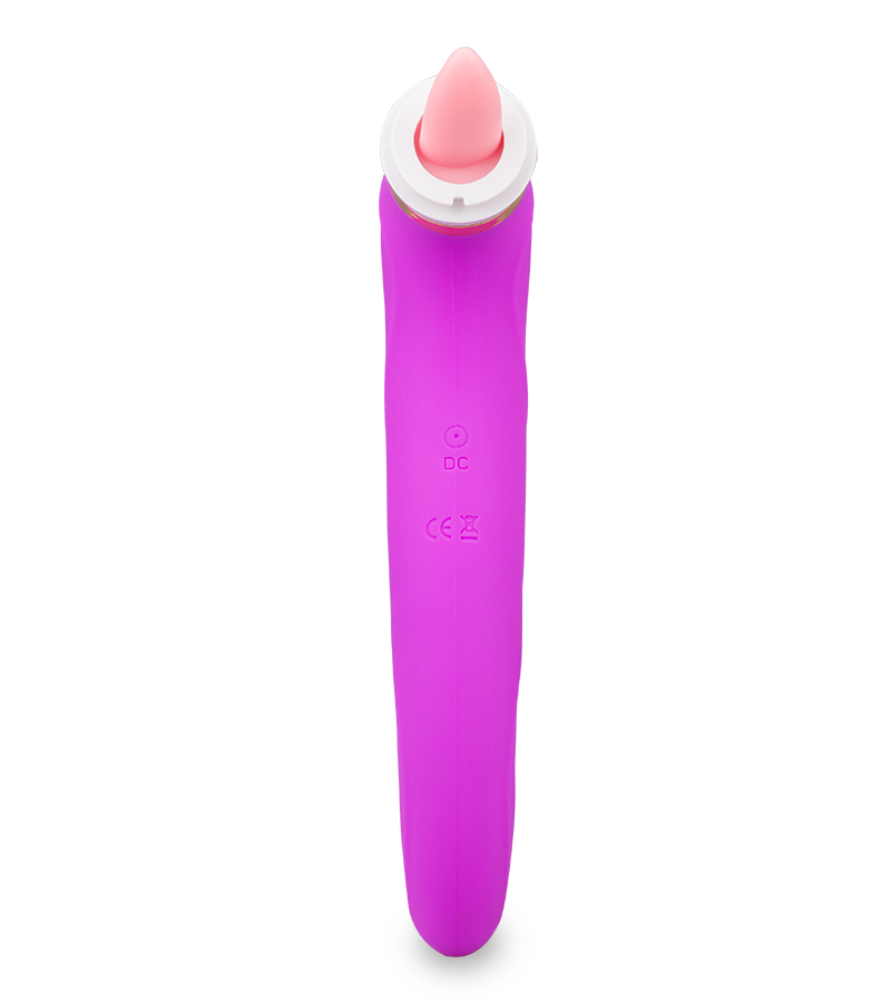 Vaginapumpe mit Zunge und Vibrator Destiny