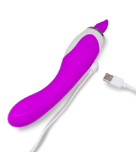 Load image into Gallery viewer, Vaginapumpe mit Zunge und Vibrator Torch
