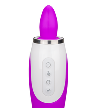 Load image into Gallery viewer, Vaginapumpe mit Zunge und Vibrator Torch