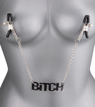 Load image into Gallery viewer, Verstellbare Nippelklemmen Bitch