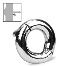 Load image into Gallery viewer, Verstellbarer Cockring aus Edelstahl Havy