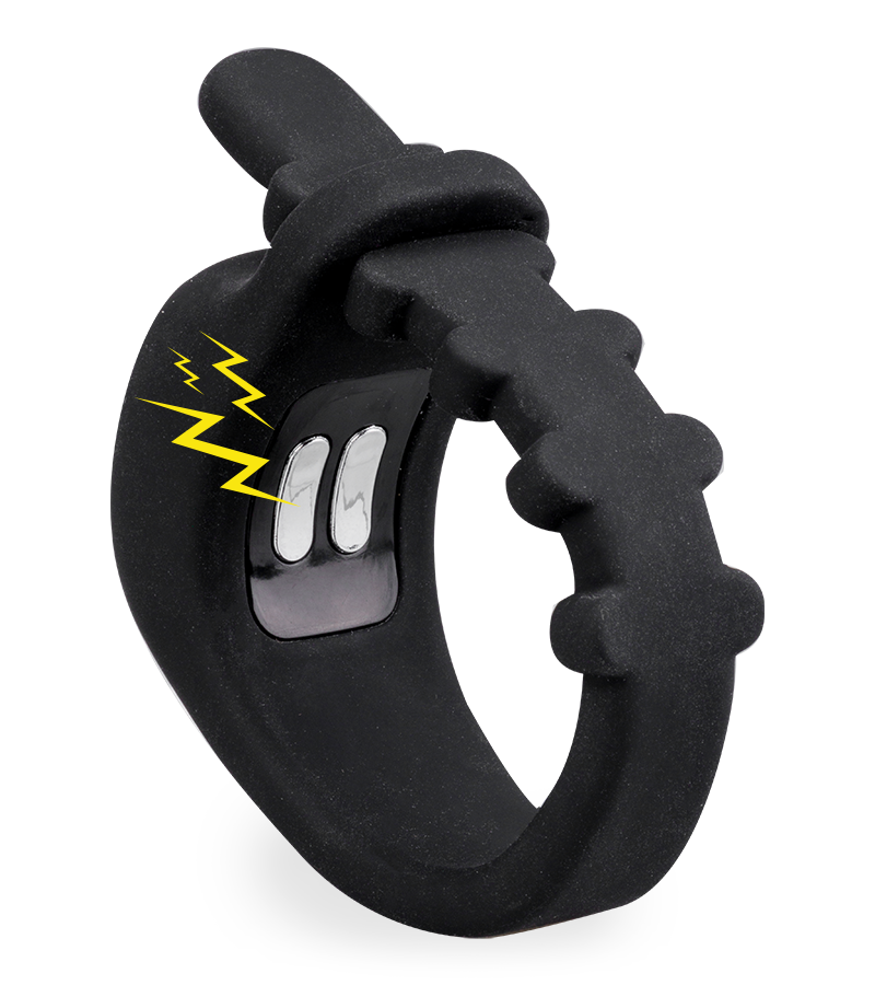 Verstellbarer Cockring mit Estim Voltage