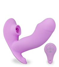 Load image into Gallery viewer, Vibrating Panty mit Dreifachstimulation und Heizfunktion July
