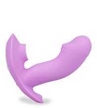 Load image into Gallery viewer, Vibrating Panty mit Dreifachstimulation und Heizfunktion July