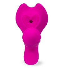 Load image into Gallery viewer, Vibrating Panty mit Druckwellen und Innendildo