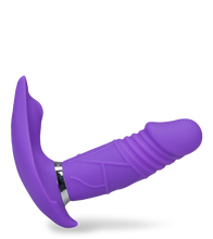 Load image into Gallery viewer, Vibrating Panty mit Stoßfunktion und Heizung Hilka