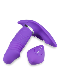 Load image into Gallery viewer, Vibrating Panty mit Stoßfunktion und Heizung Hilka