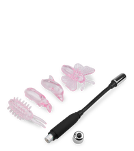 Load image into Gallery viewer, Vibrator mit 4 Aufsätzen