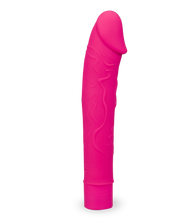 Load image into Gallery viewer, Vibrator mit geadertem Schaft 10 Modi