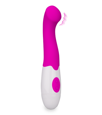 Vibrator mit gebogener Spitze 30 Vibrationsstufen