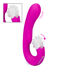 Load image into Gallery viewer, Vibrator mit Klitorisstimulator Alicia