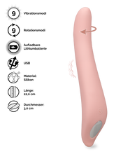 Load image into Gallery viewer, Vibrator mit Rotation und Vibration Jungle