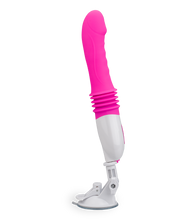 Load image into Gallery viewer, Vibrator mit Stoßfunktion und Saugfuß