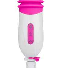 Load image into Gallery viewer, Vibrator mit Stoßfunktion und Saugfuß