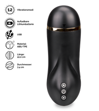 Load image into Gallery viewer, Vibrierender Masturbator Volt