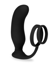 Load image into Gallery viewer, Vibrierender Prostatastimulator mit Cockring Lanco