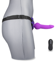 Load image into Gallery viewer, Vibrierender Strap-On-Dildo mit kugelförmiger Basis