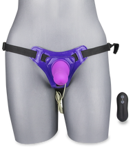 Load image into Gallery viewer, Vibrierender Strap-On-Dildo mit kugelförmiger Basis