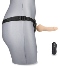 Load image into Gallery viewer, Vibrierender Strap-On-Dildo mit kugelförmiger Basis