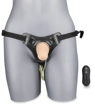 Load image into Gallery viewer, Vibrierender Strap-On-Dildo mit kugelförmiger Basis