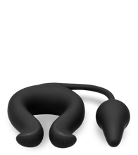 Load image into Gallery viewer, Vibro-Penisring mit Analplug Lucifer