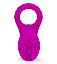 Load image into Gallery viewer, Vibro-Penisring mit Noppen