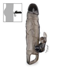 Load image into Gallery viewer, Vibro-Sleeve für den Penis +2,5 cm