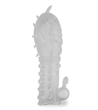Load image into Gallery viewer, Vibro-Sleeve mit Noppen Crystal