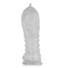 Load image into Gallery viewer, Vibro-Sleeve mit Noppen Crystal