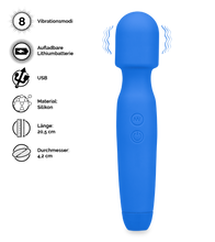 Load image into Gallery viewer, Wand Massager mit 8 Modi Wizard